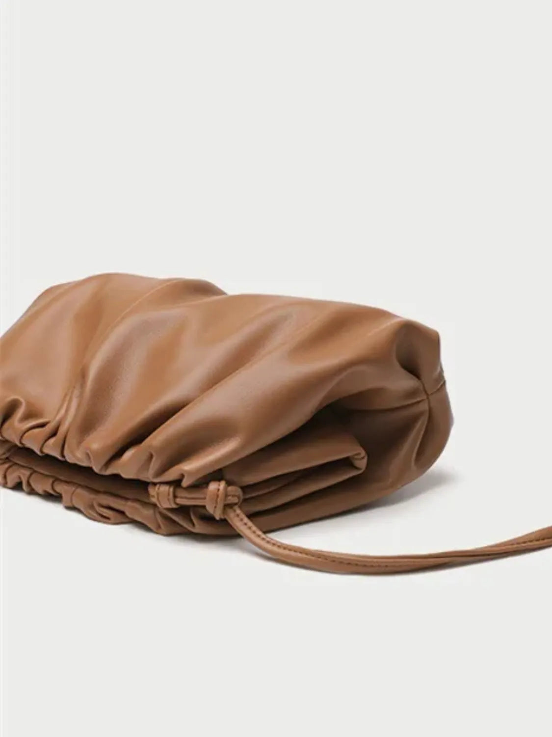 Bolsa Femenina Baguette Bandolera de Hombro en Cuero PU - Livia