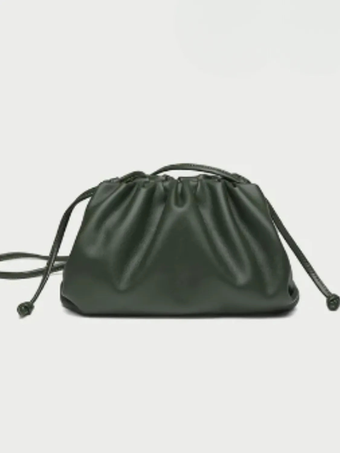 Bolsa Femenina Baguette Bandolera de Hombro en Cuero PU - Livia