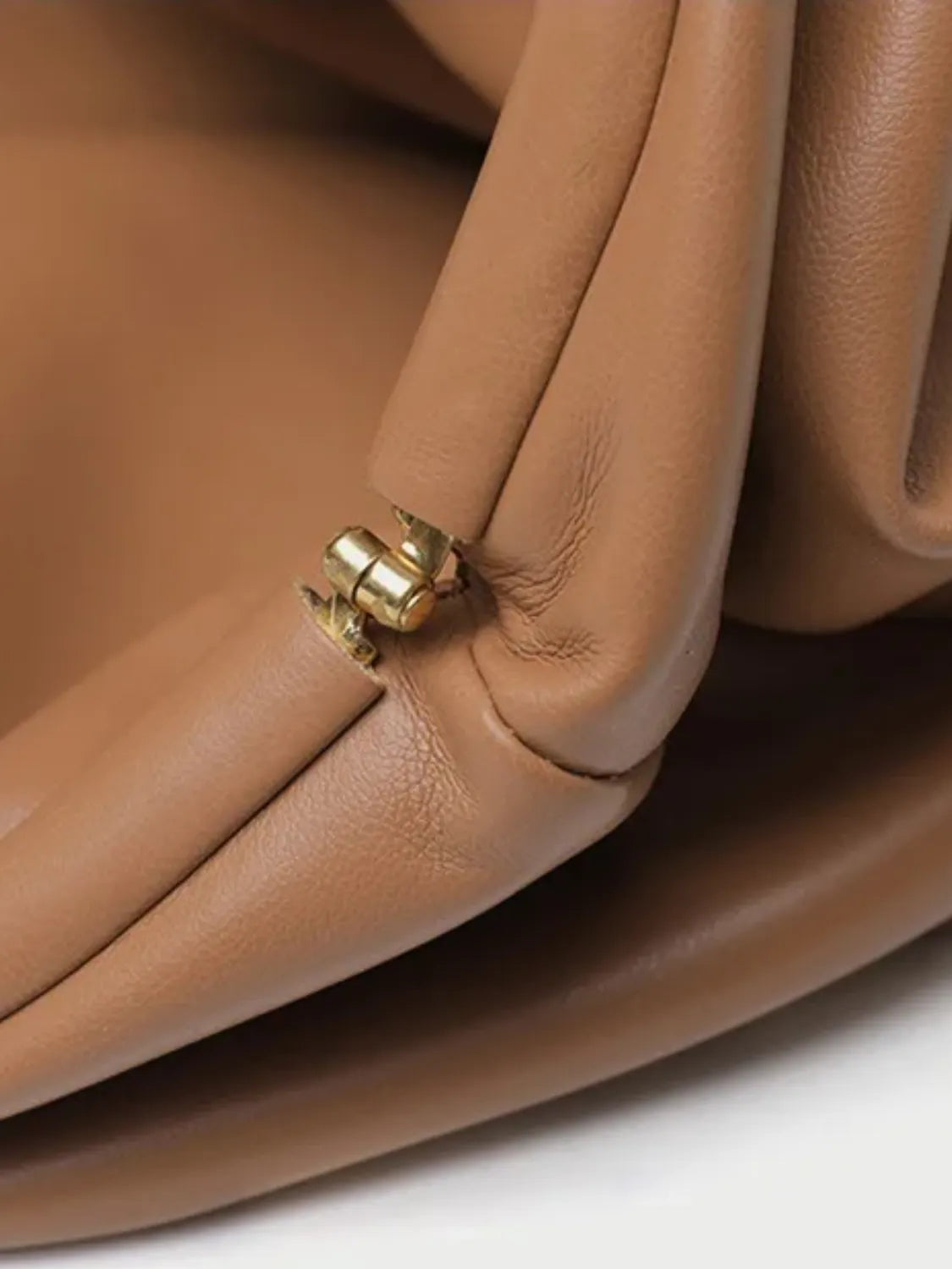 Bolsa Femenina Baguette Bandolera de Hombro en Cuero PU - Livia