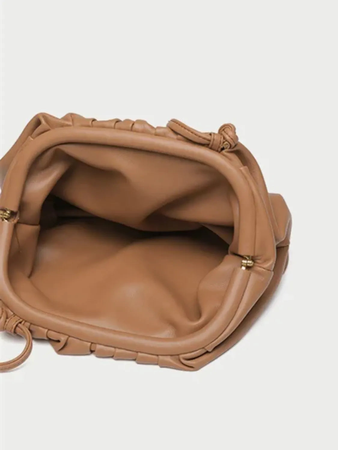Bolsa Femenina Baguette Bandolera de Hombro en Cuero PU - Livia