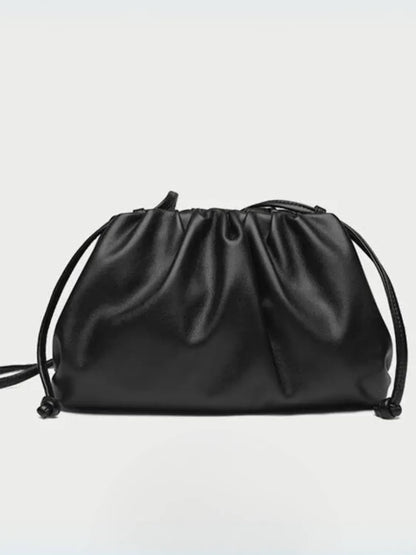 Bolsa Femenina Baguette Bandolera de Hombro en Cuero PU - Livia