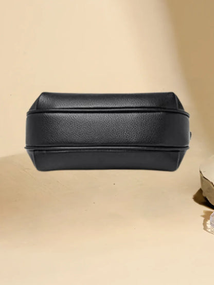 Bolsa Femenina de Hombro con Correa Ancha y Bolsillos con Cremallera - Jasmin